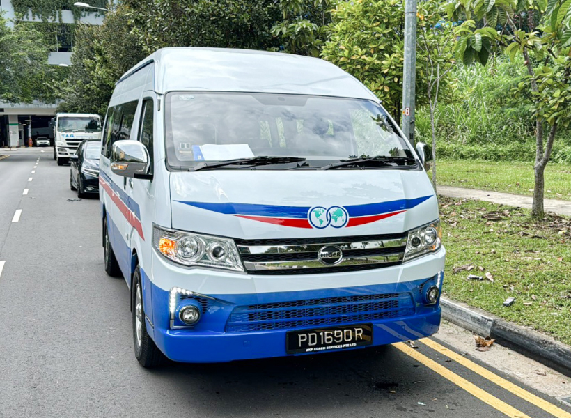 13 Seater Bus Rental Singapore