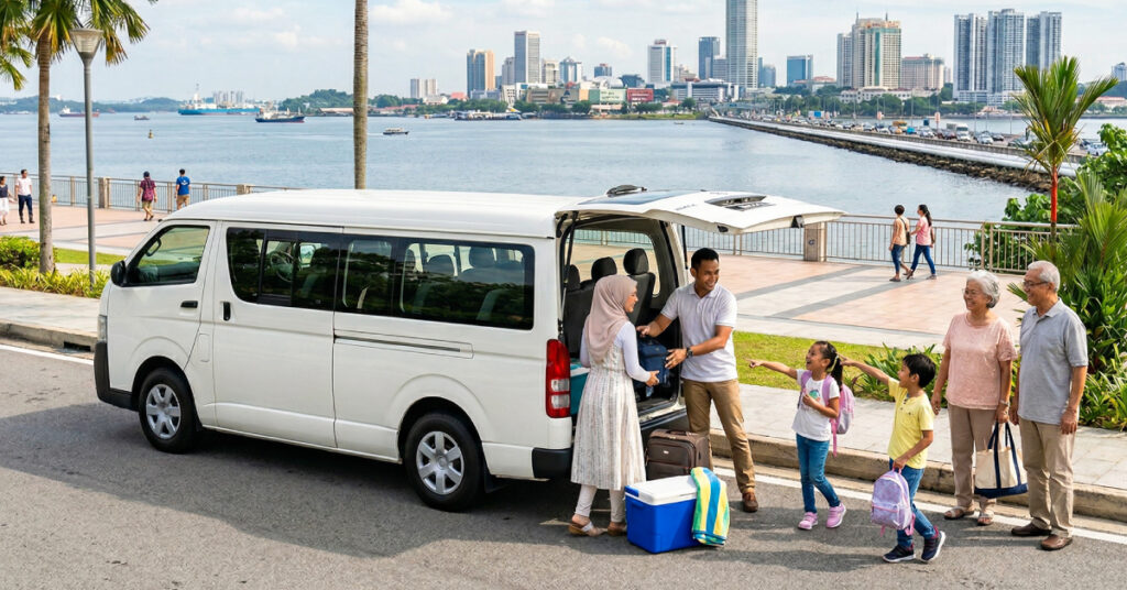 Book a 10 Seater Van Hire in Singapore